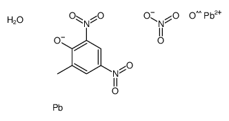 LEAD DINITROORTHOCRESYLATE structure