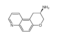 1H-Pyrano[3,2-f]quinolin-2-amine,2,3-dihydro-,(2R)-(9CI)结构式