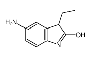 2H-Indol-2-one,5-amino-3-ethyl-1,3-dihydro-(9CI) structure