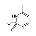 3-methyl-2H-1,2,6-thiadiazine 1,1-dioxide Structure