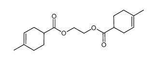ethylene glycol-bis-(4-methyl-3-cyclohexenecarboxylate) Structure