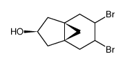 (2r,3aR,7aS)-5,6-dibromohexahydro-1H-3a,7a-methanoinden-2-ol结构式