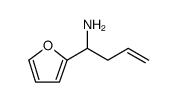 1-(FURAN-2-YL)BUT-3-EN-1-AMINE结构式