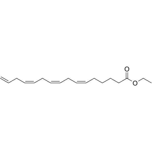 6,9,12,15-Hexadecatetraenoic acid-ethyl ester结构式