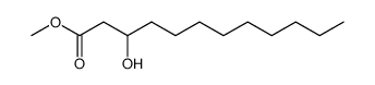 methyl 3-hydroxydodecanoate structure