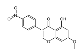 5-hydroxy-7-methoxy-3-(4-nitrophenyl)chromen-4-one Structure