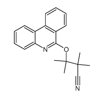 6-(2-cyano-1,1,2-trimethylpropyloxy)phenanthridine Structure