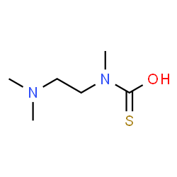 Carbamothioic acid,[2-(dimethylamino)ethyl]methyl- (9CI) structure