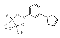 1-[3-(4,4,5,5-TETRAMETHYL-[1,3,2]DIOXABOROLAN-2-YL)-PHENYL]-2,5-DIHYDRO-1H-PYRROLE structure