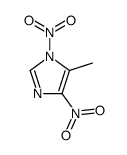 5-methyl-1,4-dinitro-1H-imidazole结构式