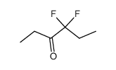 4,4-difluoro-3-hexanone结构式