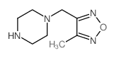 1-(4-Methyl-furazan-3-ylmethyl)-piperazine picture