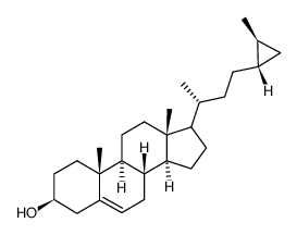 24,26-cyclocholesterol结构式