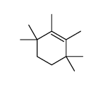 1,2,3,3,6,6-Hexamethyl-1-cyclohexene结构式