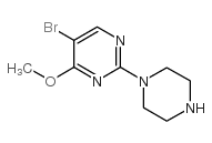 5-Bromo-4-methoxy-2-(1-piperazinyl)pyrimidine picture