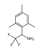 2,2,2-TRIFLUORO-1-(2,4,6-TRIMETHYL-PHENYL)-ETHYLAMINE Structure