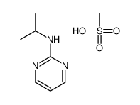 methanesulfonic acid,N-propan-2-ylpyrimidin-2-amine Structure