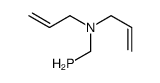 N-(phosphanylmethyl)-N-prop-2-enylprop-2-en-1-amine结构式