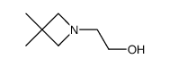 2-(3,3-dimethyl-azetidin-1-yl)-ethanol结构式