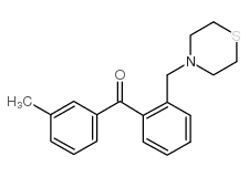 3'-METHYL-2-THIOMORPHOLINOMETHYL BENZOPHENONE picture