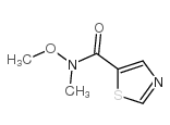 N-甲氧基-N-甲基噻唑-5-甲酰胺图片
