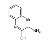N-(2-Bromophenyl)glycinamide结构式