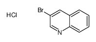 3-bromoquinoline,hydrochloride Structure