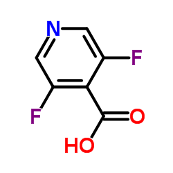 3,5-Difluoroisonicotinic acid structure