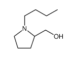 (1-BUTYLPYRROLIDIN-2-YL)METHANOL结构式