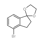 4-Bromo-1,1-(ethylenedioxo)-indane Structure