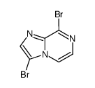 3,8-dibromo-imidazo[1,2-a]pyrazine Structure