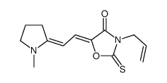 3-allyl-5-[(1-methylpyrrolidin-2-ylidene)ethylidene]-2-thioxooxazolidin-4-one picture