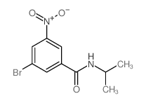 3-Bromo-N-isopropyl-5-nitrobenzamide picture