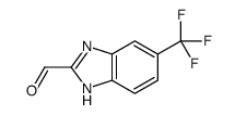 6-Trifluoromethyl-1H-benzoimidazole-2-carbaldehyde Structure