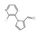 1-(2-chloropyridin-3-yl)pyrrole-2-carbaldehyde Structure