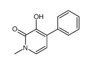 3-hydroxy-1-methyl-4-phenylpyridin-2-one结构式