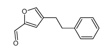 4-phenethyl-furan-2-carbaldehyde Structure