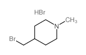 4-(bromomethyl)-1-methylpiperidine(SALTDATA: HBr) Structure