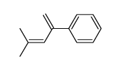 (4-methylpenta-1,3-dien-2-yl)benzene Structure
