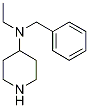 Benzyl-ethyl-piperidin-4-yl-aMine结构式