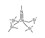 Os(NCH3)(CH2Si(CH3)3)4 Structure