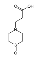 3-(1-oxo-1,4-thiazinan-4-yl)propanoic acid结构式