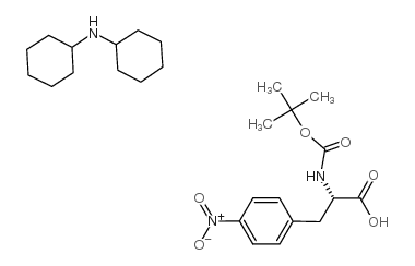 boc-phe(4-no2)-oh dcha structure