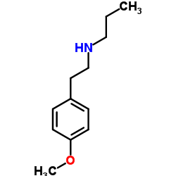 N-[2-(4-Methoxyphenyl)ethyl]-1-propanamine结构式