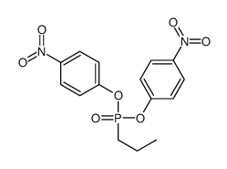 1-nitro-4-[(4-nitrophenoxy)-propylphosphoryl]oxybenzene Structure