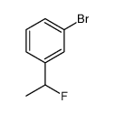 1-Bromo-3-(1-fluoroethyl)benzene Structure