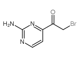 1-(2-Amino-4-pyrimidinyl)-2-bromo-ethanone Structure