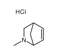 2-methyl-2-azabicyclo[2.2.1]hept-5-ene hydrochloride Structure