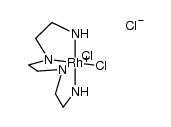 {Rh(trien)Cl2}Cl结构式