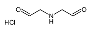 2-(2-oxoethylamino)acetaldehyde,hydrochloride Structure